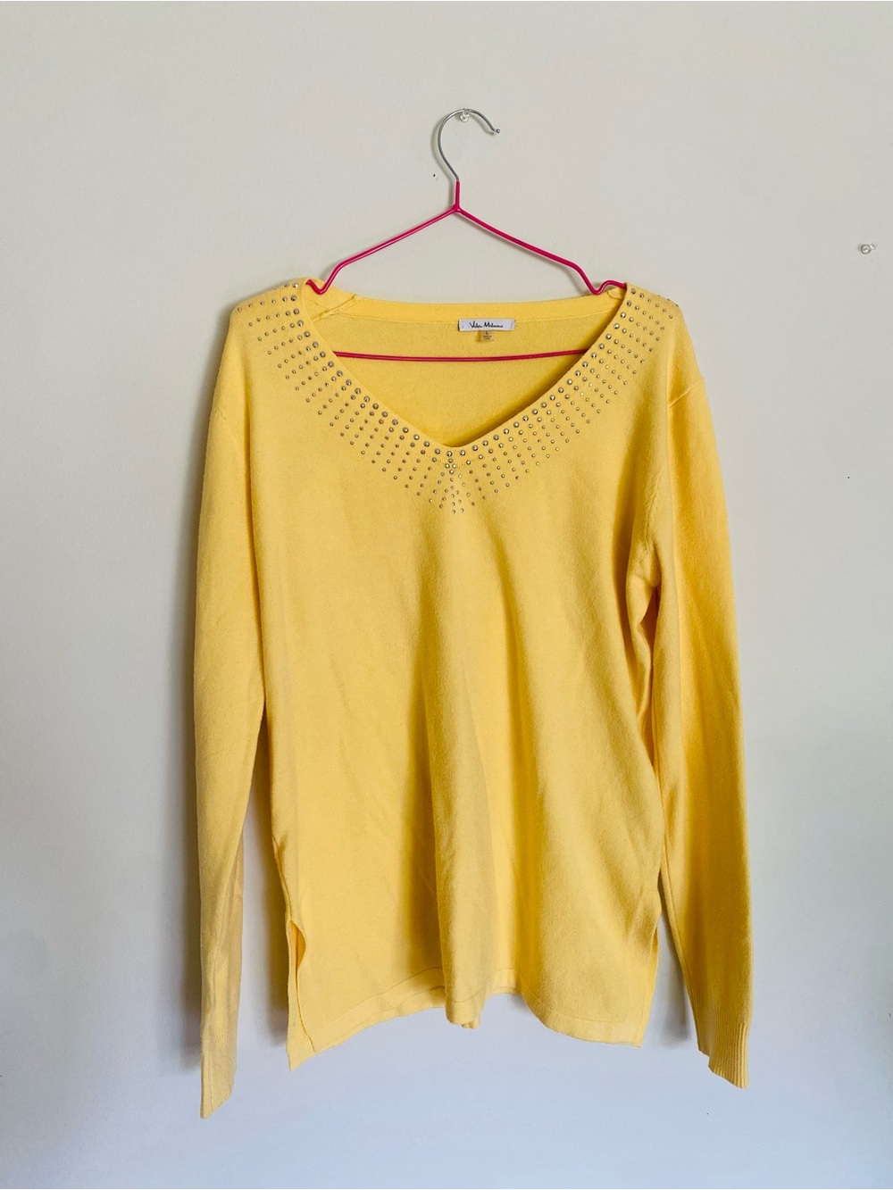 Yellow Spring Sweater Gems